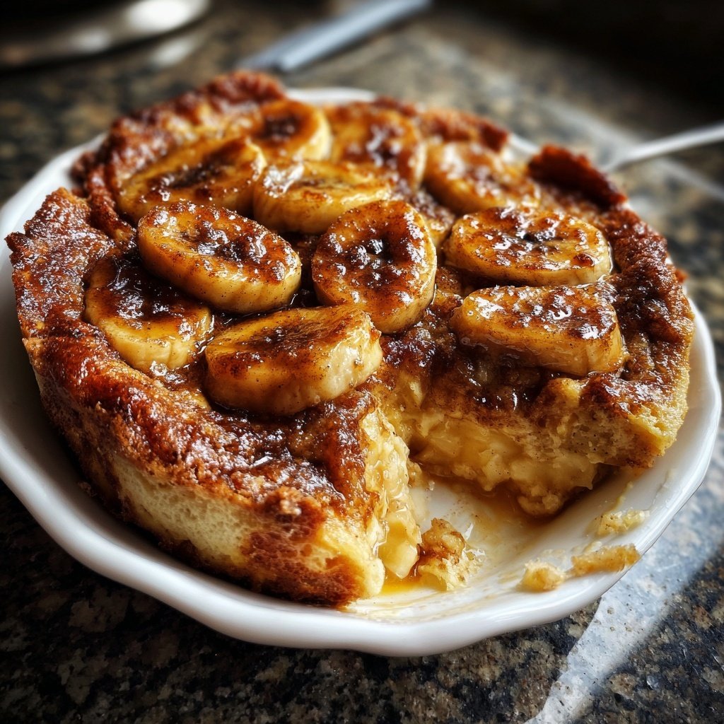 Cinnamon Banana Yogurt Bake