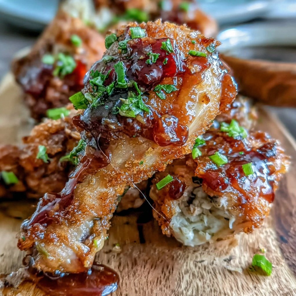Drumstick Chicken With Honey Garlic Sauce