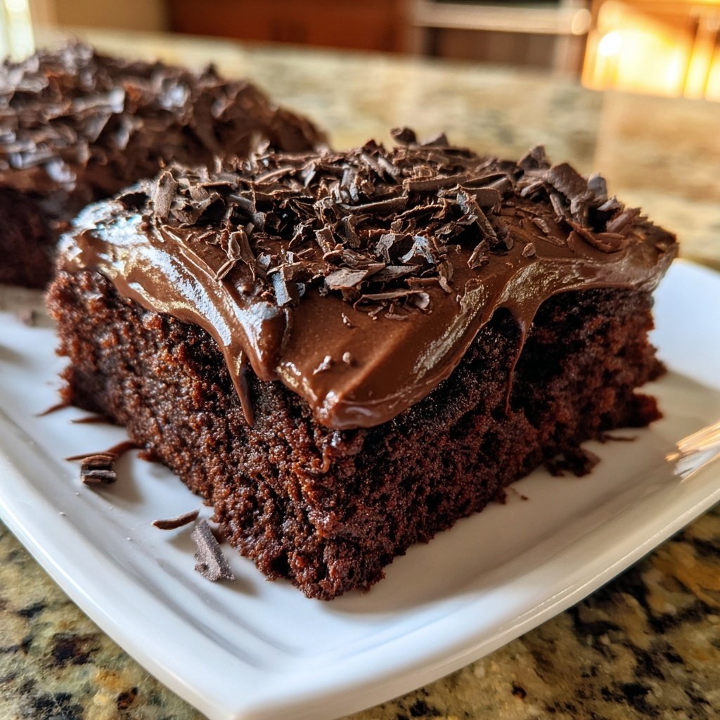 Chocolate Sheet Cake With Frosting