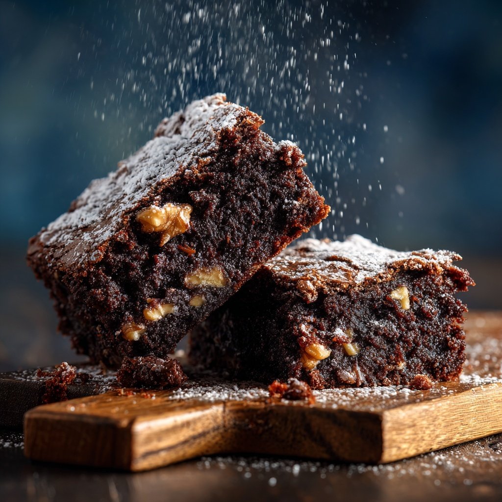 Chewy Brownies With Starter