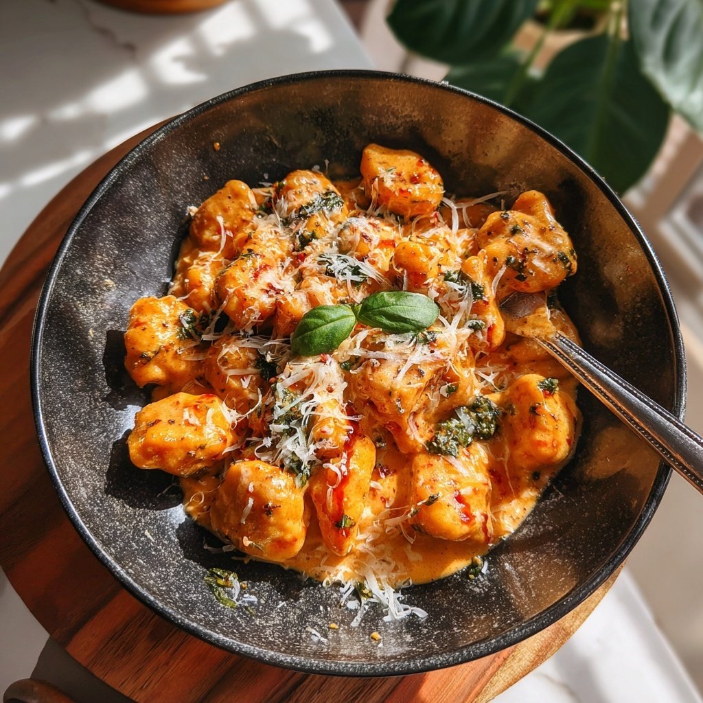 Creamy Tomato Gnocchi