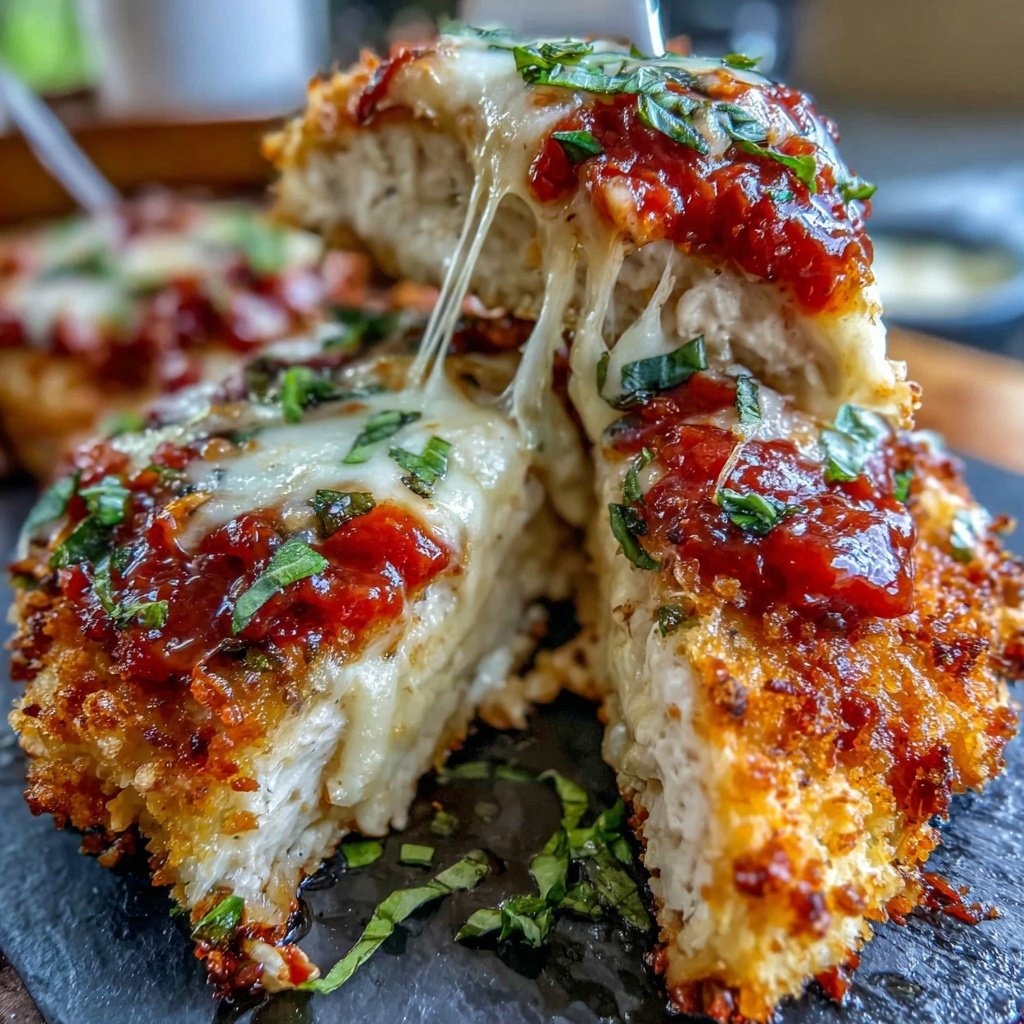 Healthy Baked Chicken Parmesan