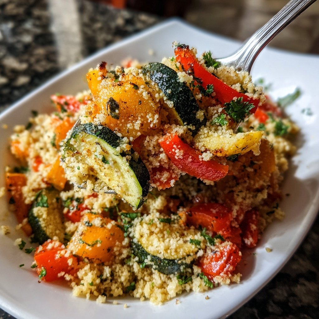 Herb Roasted Veggie Couscous