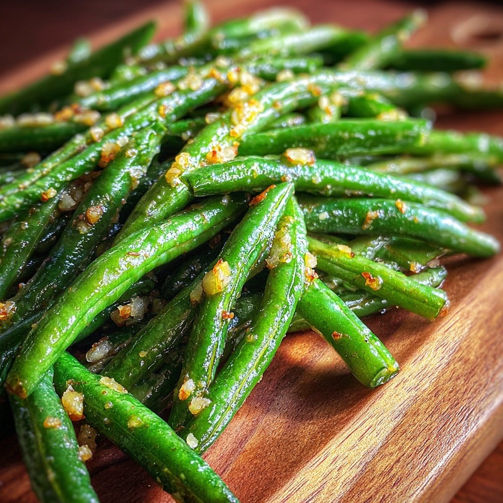 Garlic Butter Green Beans