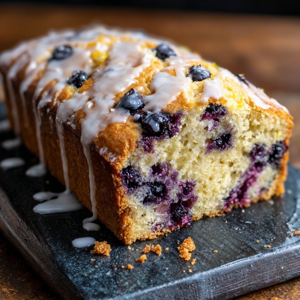 Blueberry Lemon Breakfast Loaf