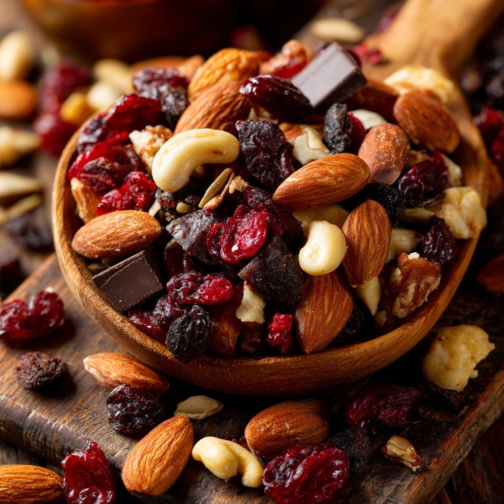 Healthy Snack Trail Mix Homemade