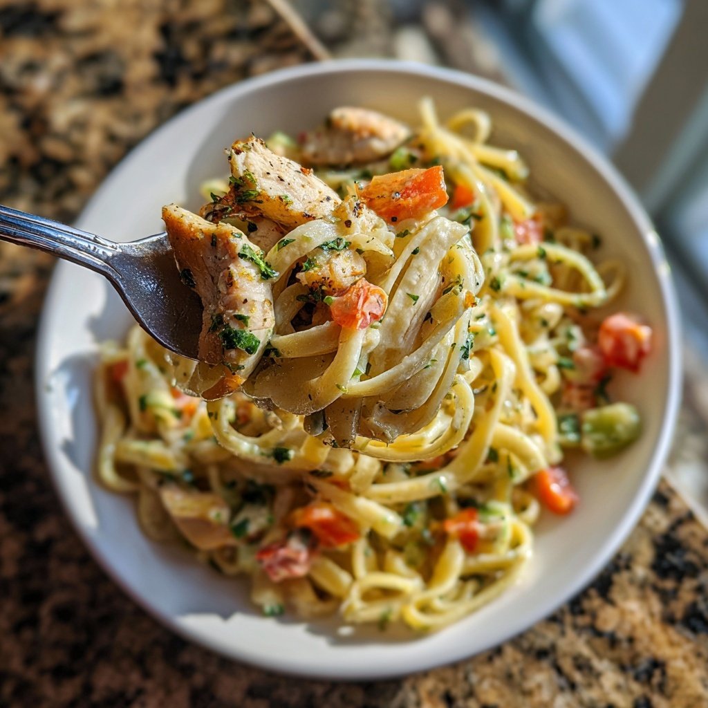 High Protein Chicken Pasta